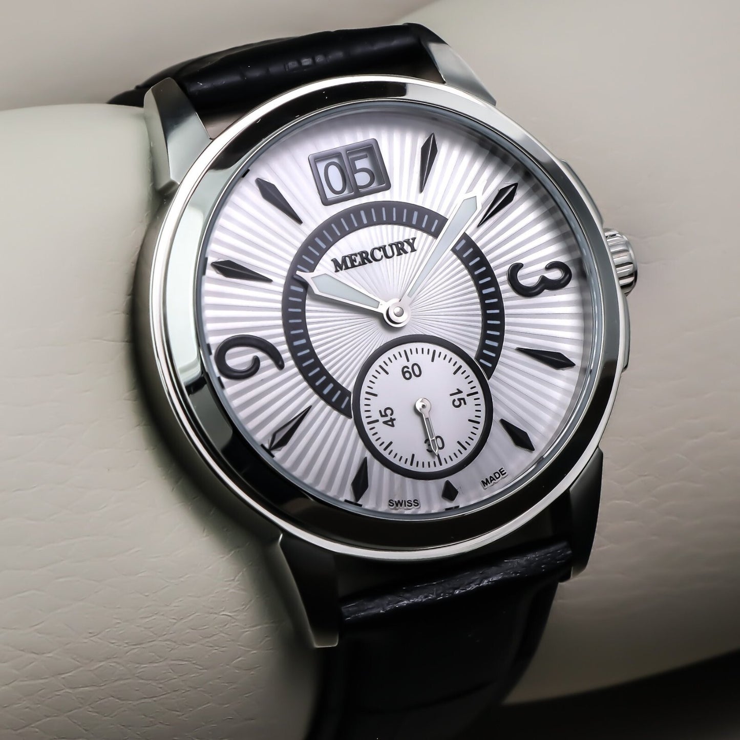 Mercury • 44mm • Swiss Watch • SubSeconds • WR50M • ME365-SL-1 • Mens