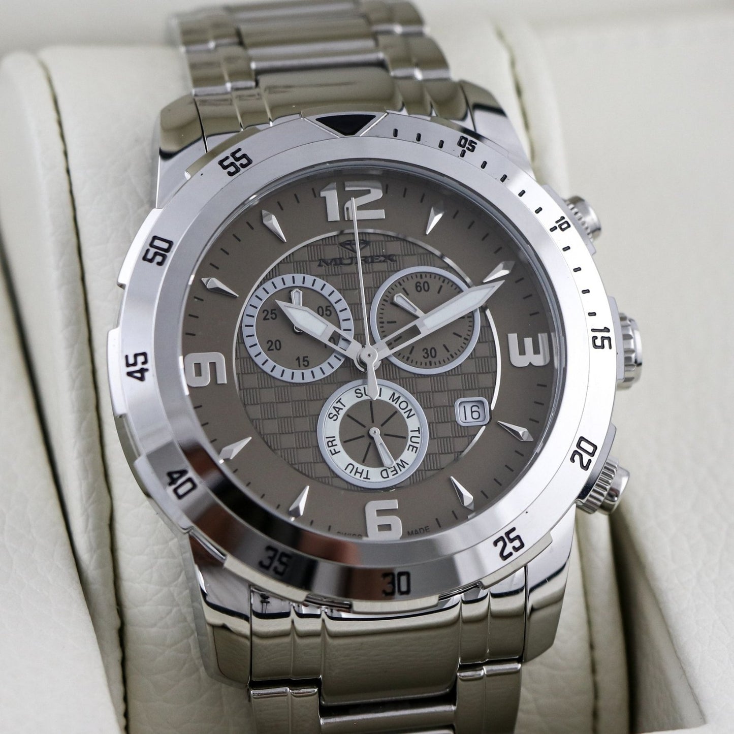Murex • Swiss Chronograph • Stainless Steel • Quartz • 45mm • 5ATM • MUC508