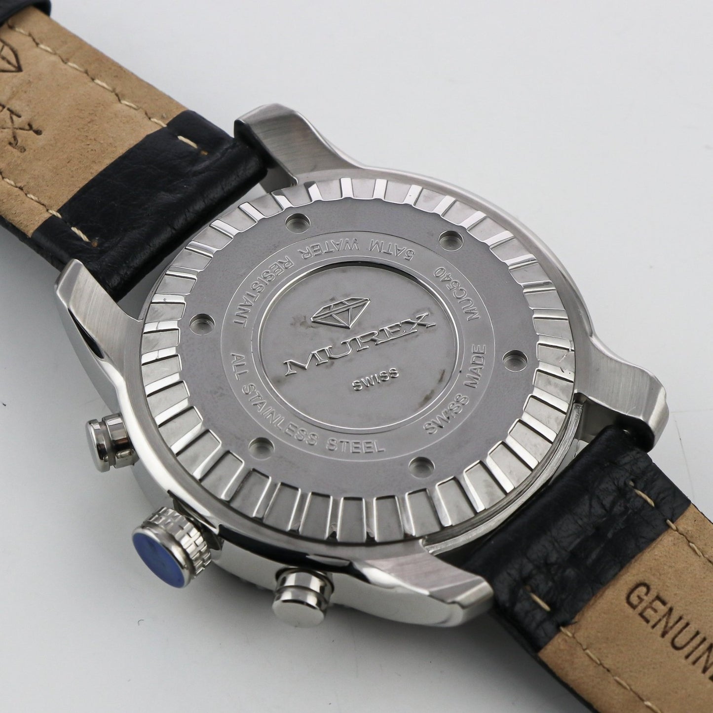 Murex • Swiss Chronograph Watch • Stainless Steel • Quartz • 45mm • MUC540