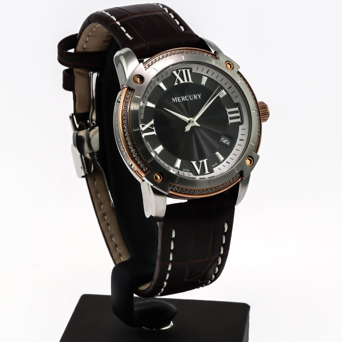 Mercury • Swiss Watch • Stainless Steel Quartz • 38.5mm • 10ATM • ME10240