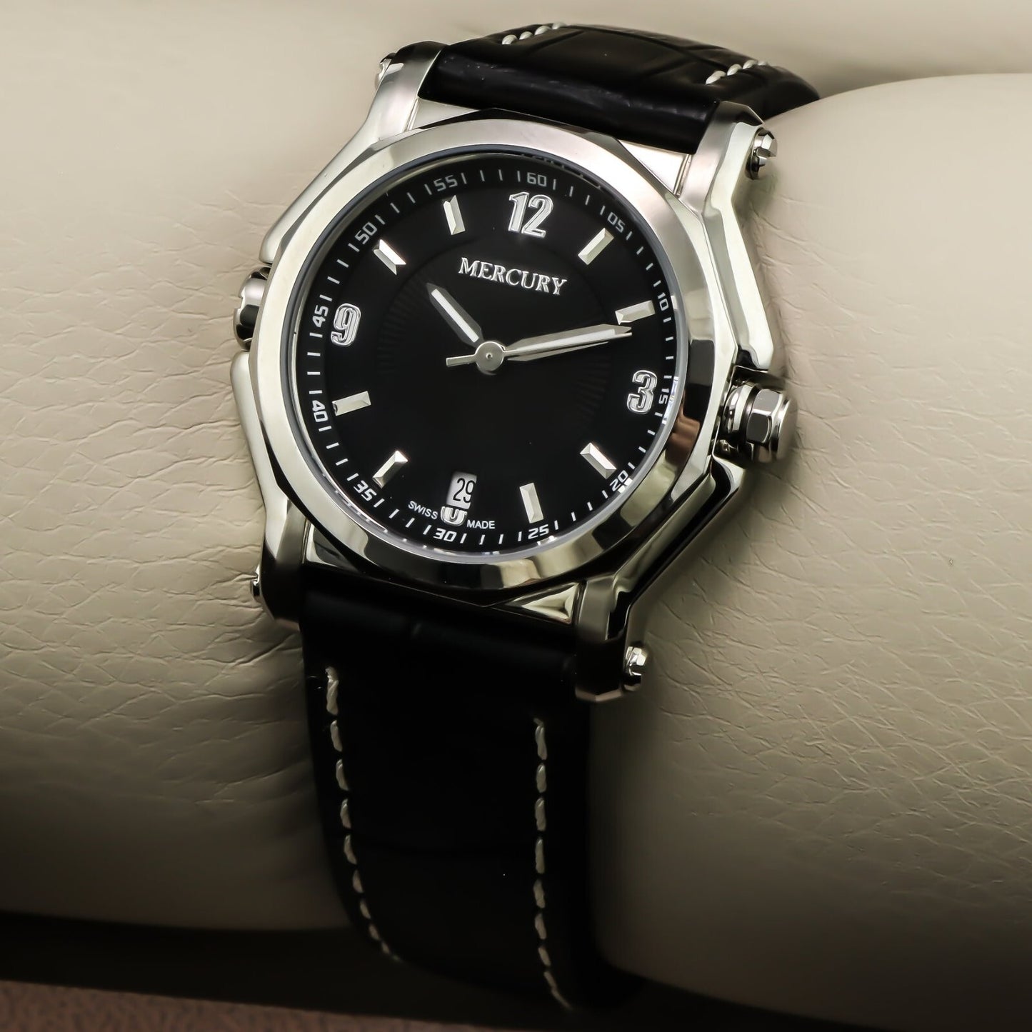 Mercury • Swiss Watch • Stainless Steel • 39.50mm • Quartz • 3ATM • ME1080
