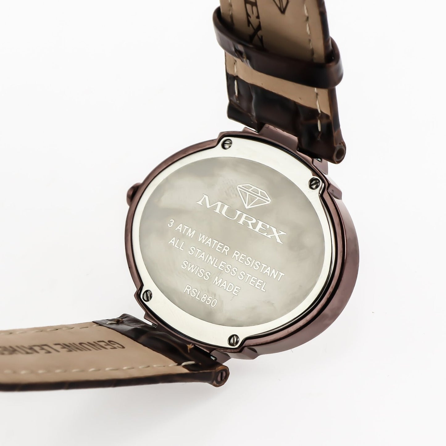 Murex • Swiss Watch • Stainless Steel • 43mm • Quartz • 3ATM • RSL850