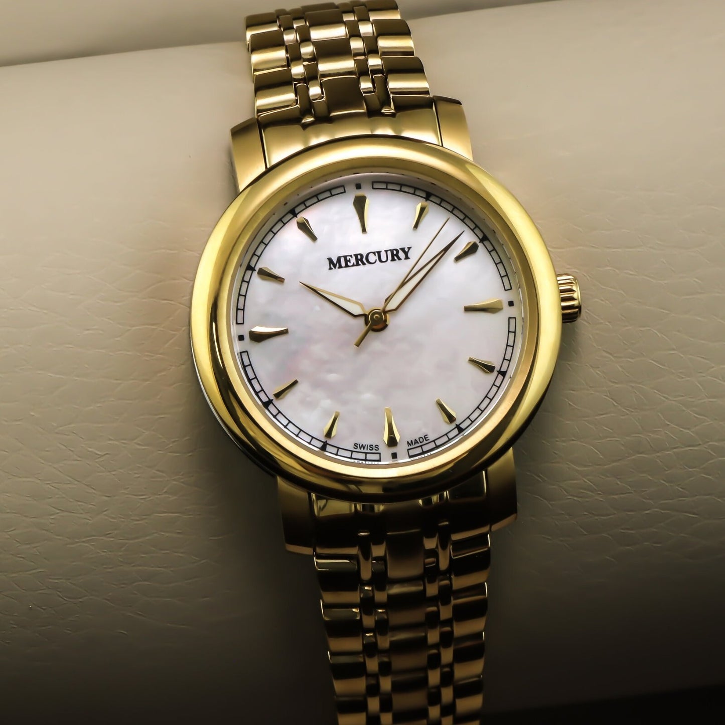 Mercury • Swiss Watch • Stainless Steel • 33mm • Quartz • 5ATM • ME380