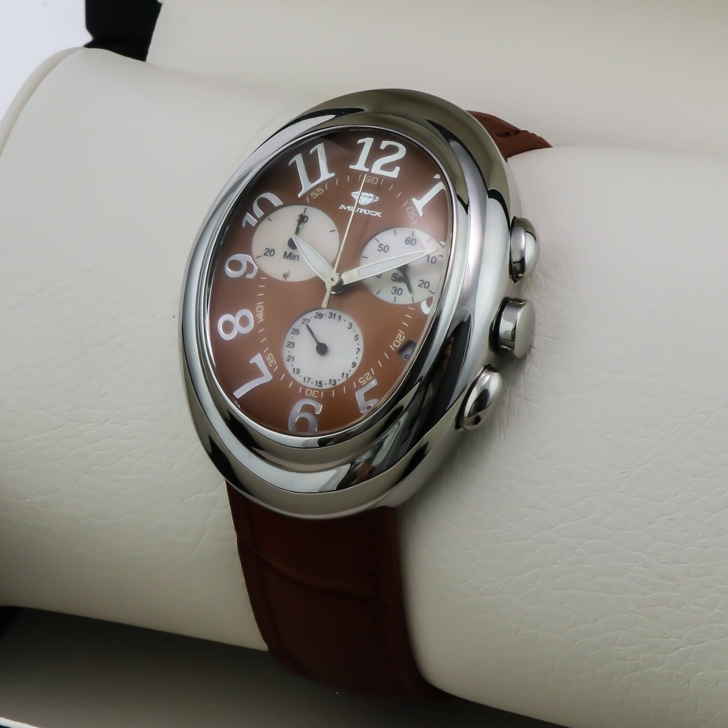 MUREX • 40.15mm x 51.05mm • Swiss Watch • Date SubDay • 3 ATM • ISC594-SL-4