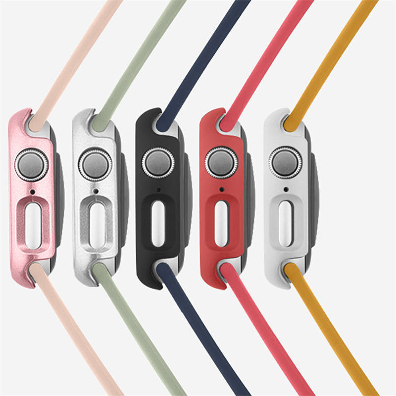 Apple Watch Case 42mm 46mm • Shockproof Hard PC Bumper Cover • Pack of 2