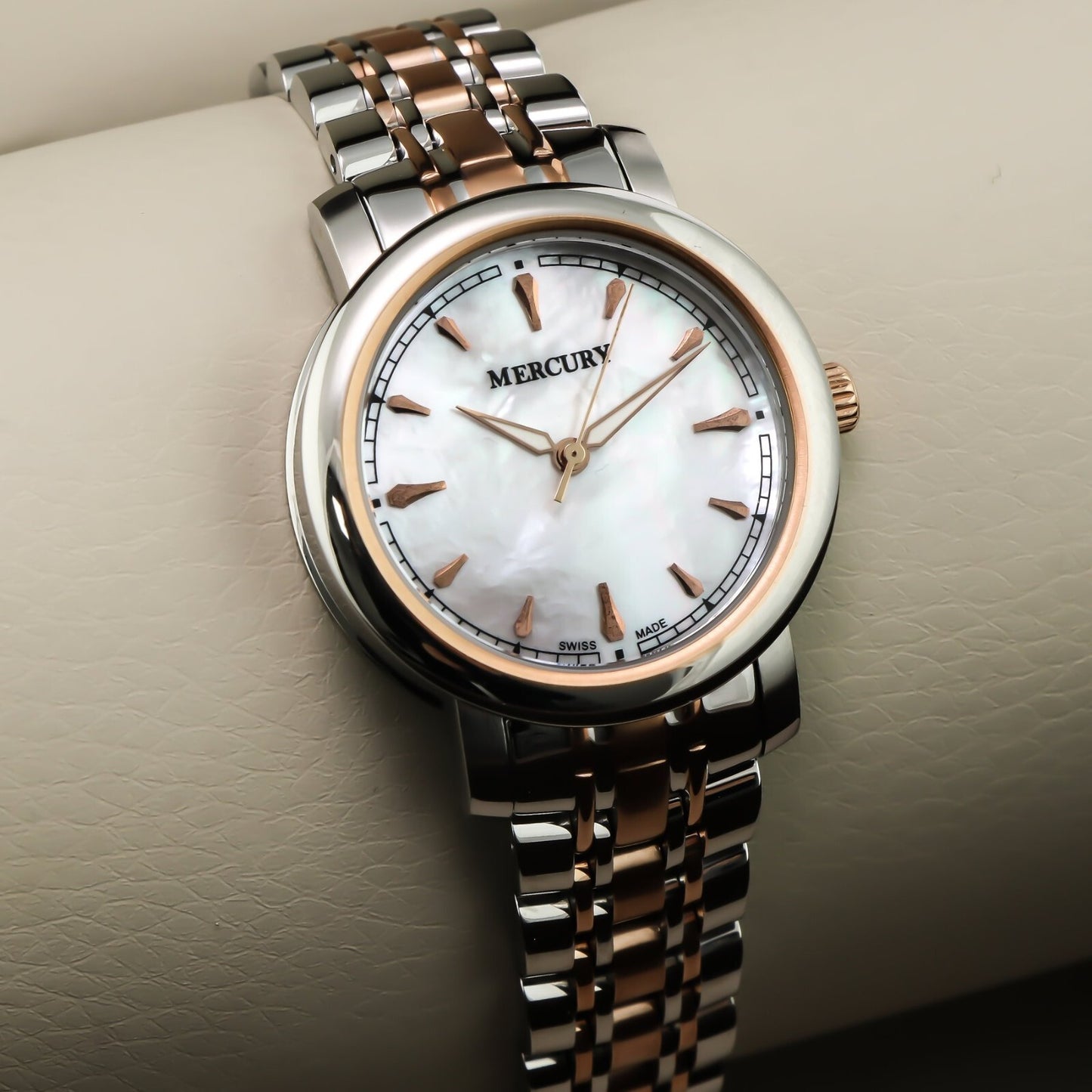 Mercury • Swiss Watch • Stainless Steel • 33mm • Quartz • 5ATM • ME380