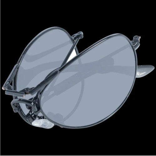 AVIATOR Sunglasses • AVGSR 635BKS • 100% UVA UVB • Foldable Full Rim • 59•49•145
