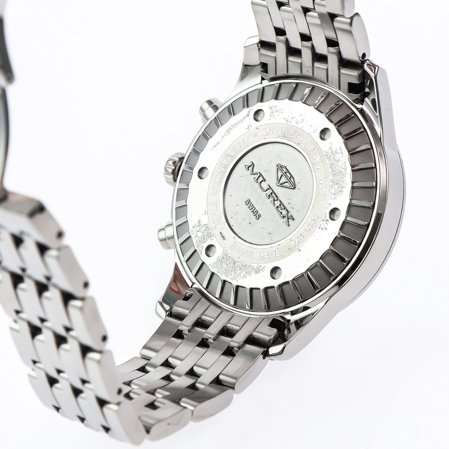 Murex • Swiss Chronograph Watch • Stainless Steel • Quartz • 44.5mm • MUC595