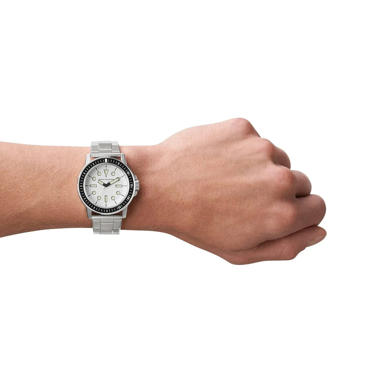 Armani Exchange Men Watch • Stainless Steel • 42mm • Quartz • 5ATM • AX1853