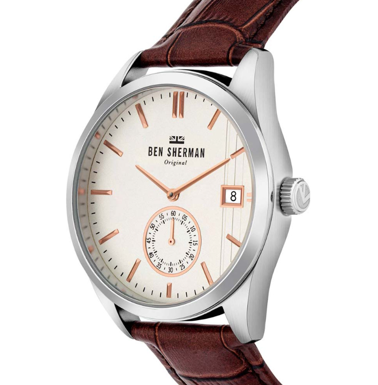 Ben Sherman Men Watch • Spitalfields Heritage • 43mm • Quartz • 3ATM • WB039T