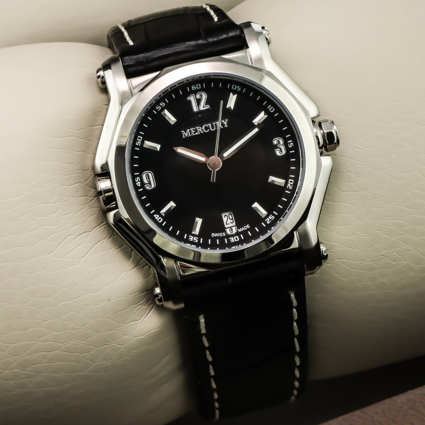 Mercury • Swiss Watch • Stainless Steel • 39.50mm • Quartz • 3ATM • ME1080
