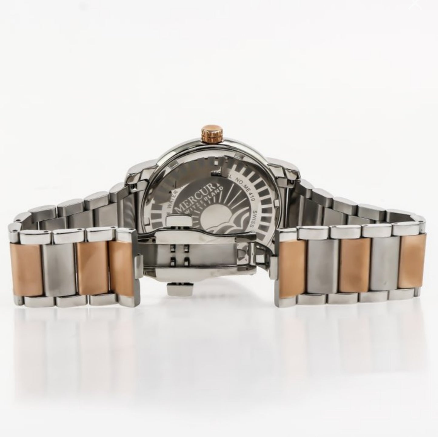 Mercury • Swiss Watch • Stainless Steel • Rose Gold • Quartz • 41mm 5ATM • ME410