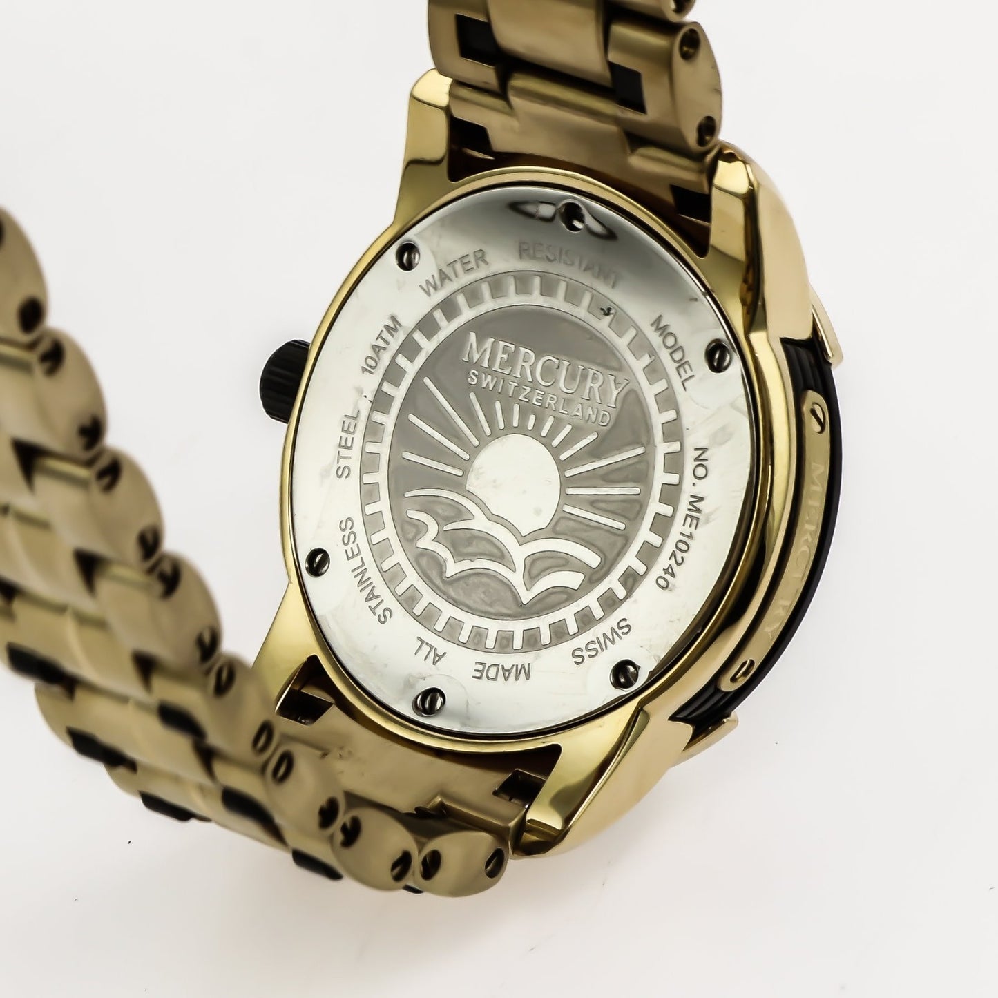 Mercury • Swiss Watch • Stainless Steel • Quartz • 38.5mm • 10ATM • ME10240