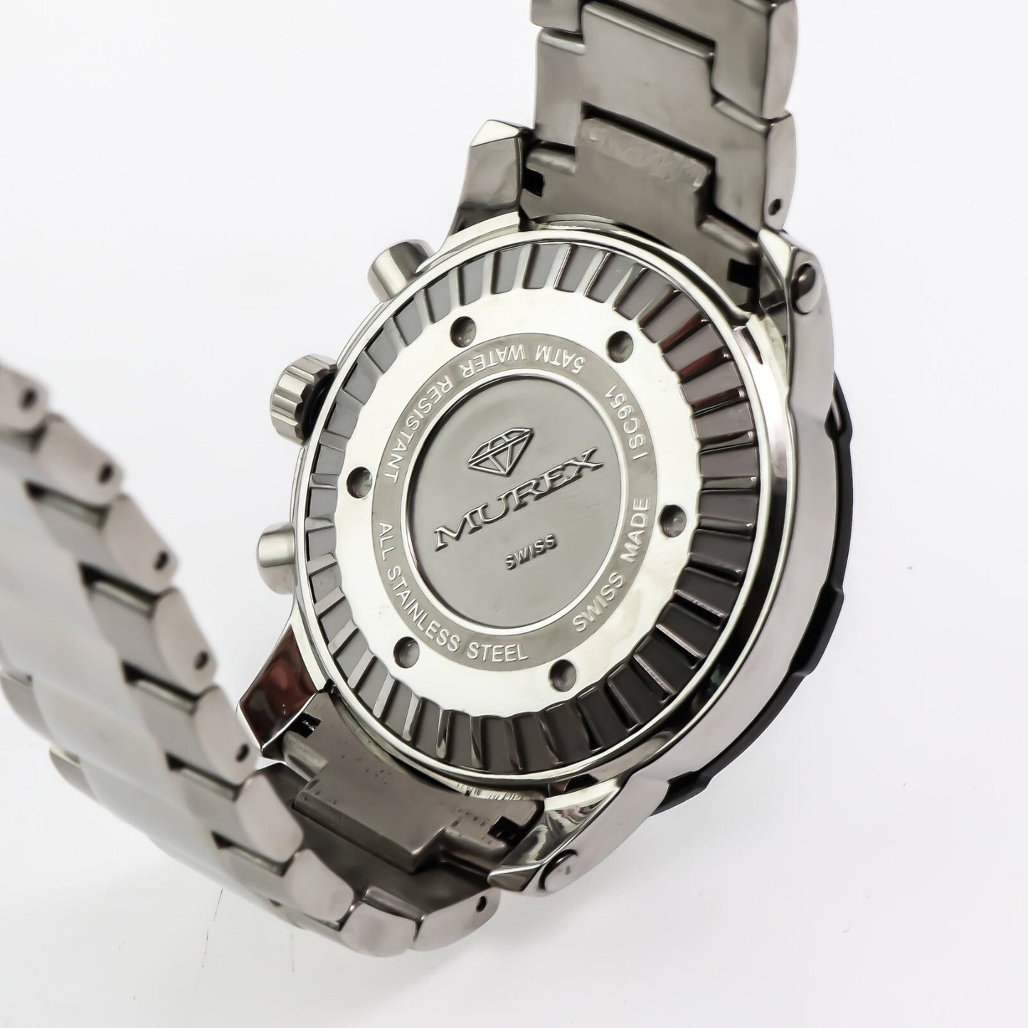 Murex • 44.5mm • Swiss Chronograph •Watch •Date SubDay • WR50M • MUC591-SS-1