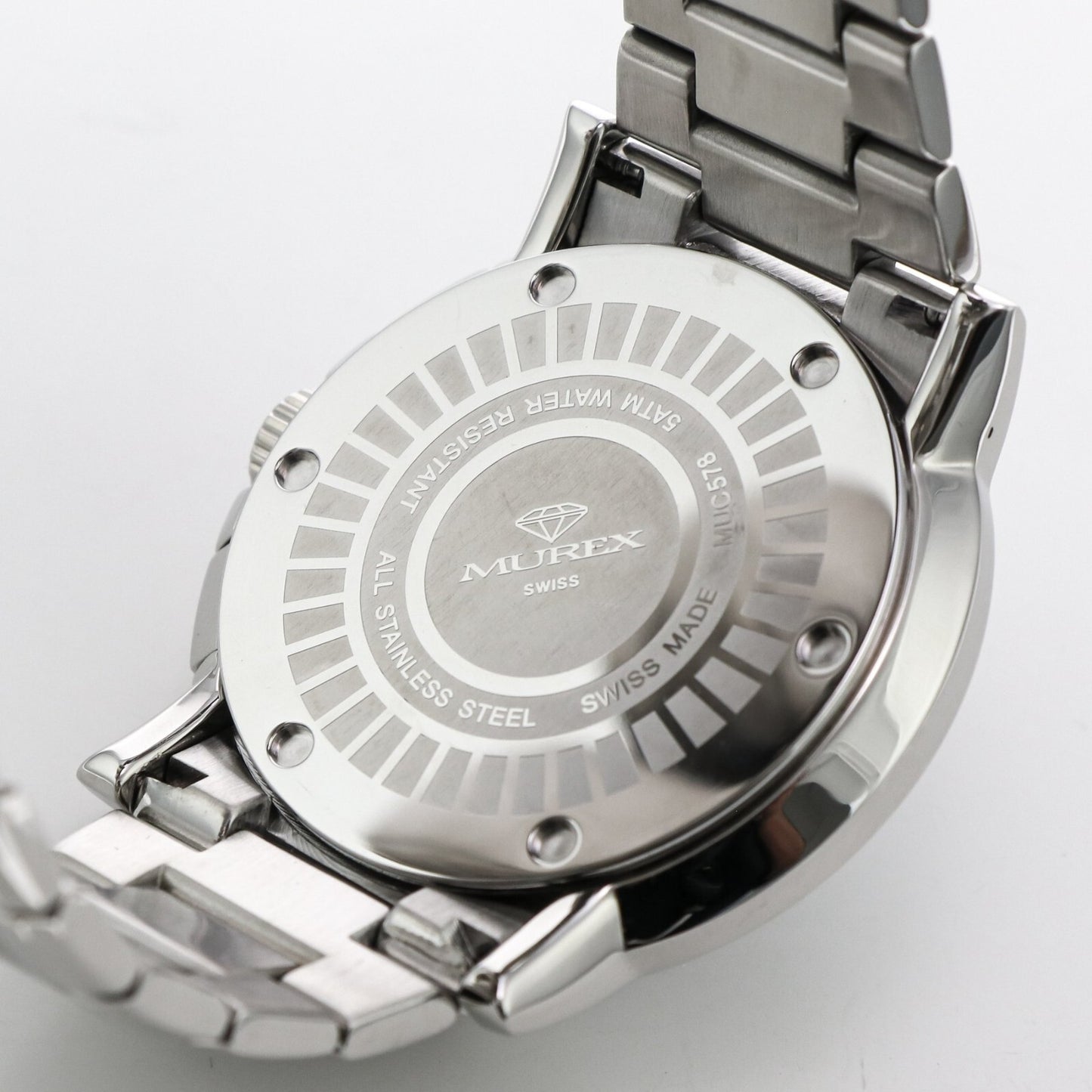 Murex • Swiss Chronograph Watch • Stainless Steel • Quartz 48mm • 5ATM • MUC578