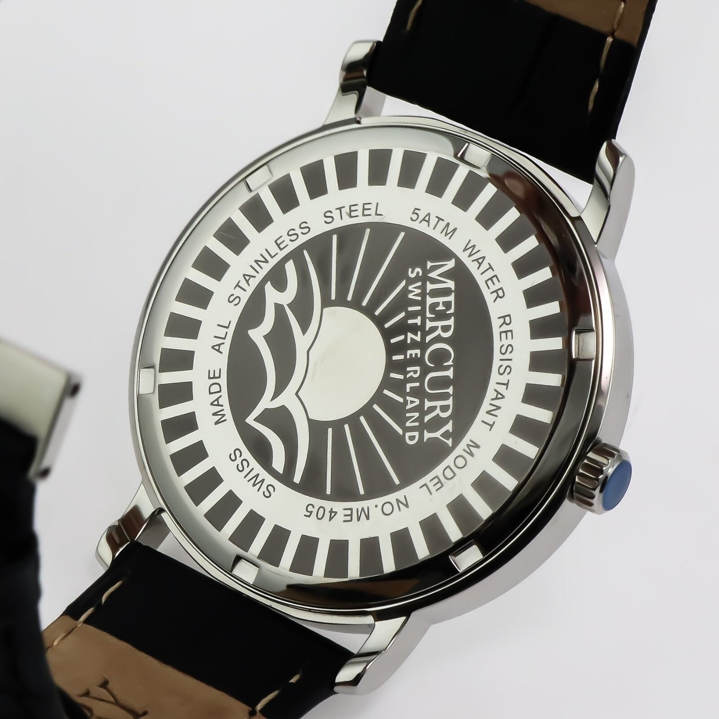 Mercury • Swiss Watch • Stainless Steel • 45mm • Quartz • 5ATM • ME405