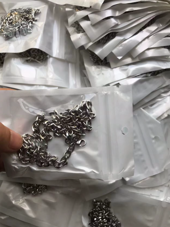 New Cross Stainless Steel Curb Chain • Durable • Stylish Accessory