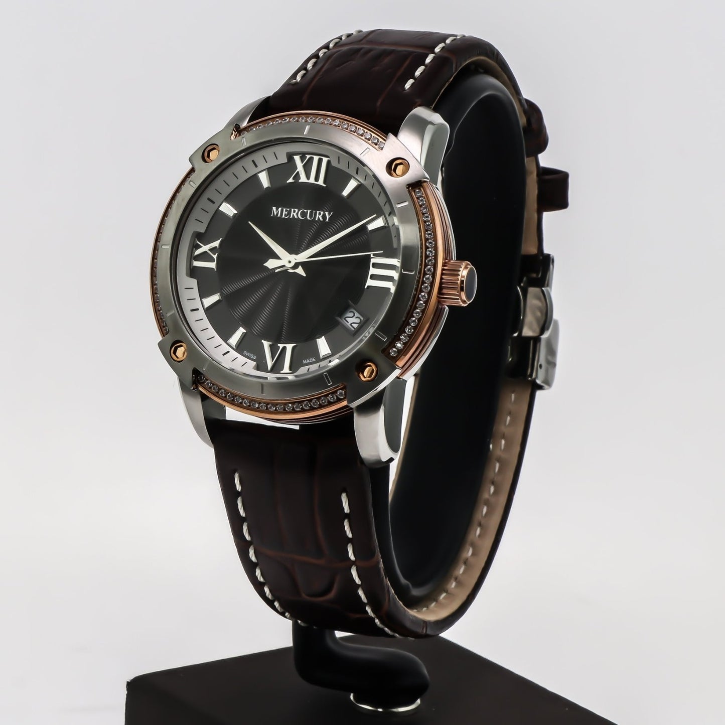 Mercury • Swiss Watch • Stainless Steel Quartz • 38.5mm • 10ATM • ME10240
