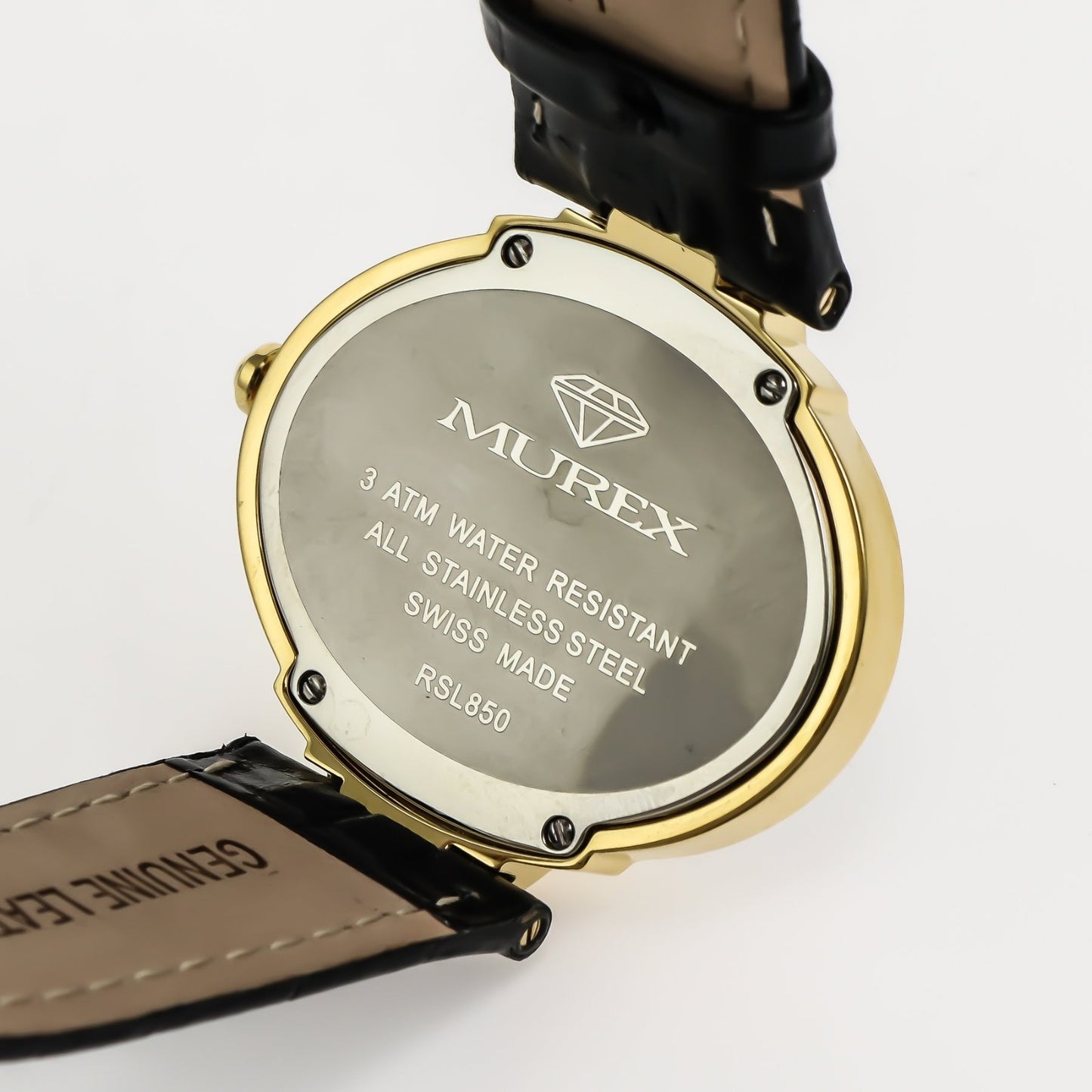 Murex • Swiss Watch • Stainless Steel • 43mm • Quartz • 3ATM • RSL850
