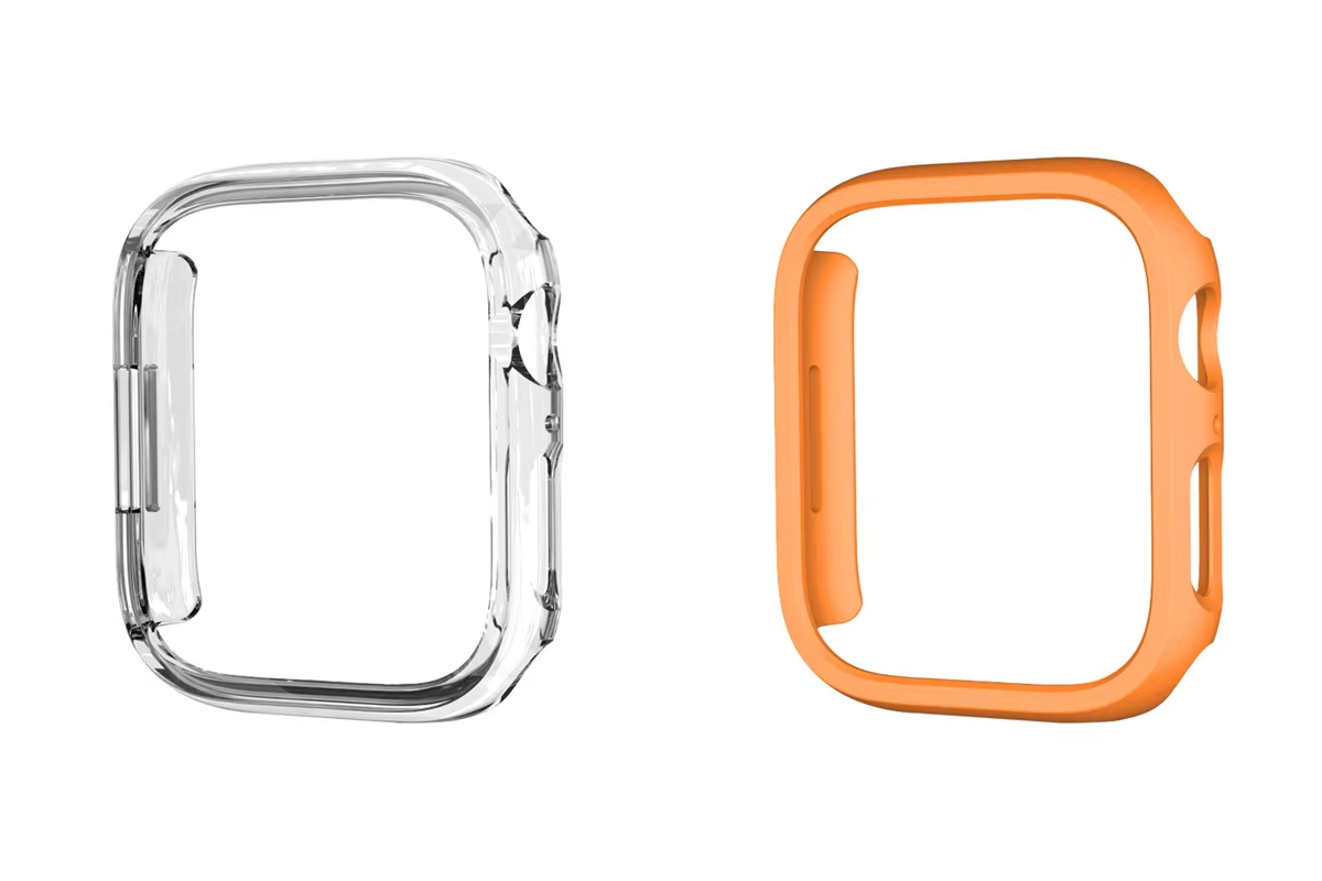Apple Watch Case 42mm 46mm • Shockproof Hard PC Bumper Cover • Pack of 2