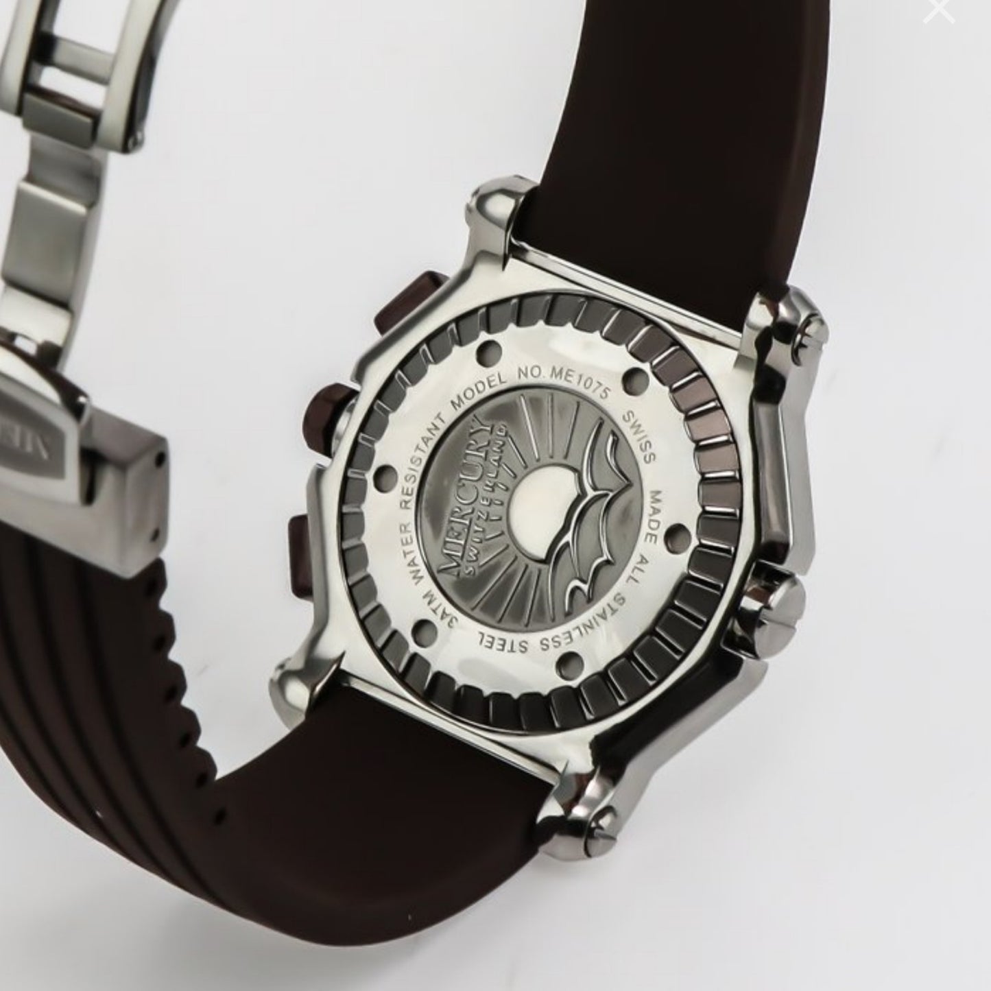 Mercury • Swiss Chronograph Watch • Stainless Steel Quartz 42.5mm • 3ATM ME1075