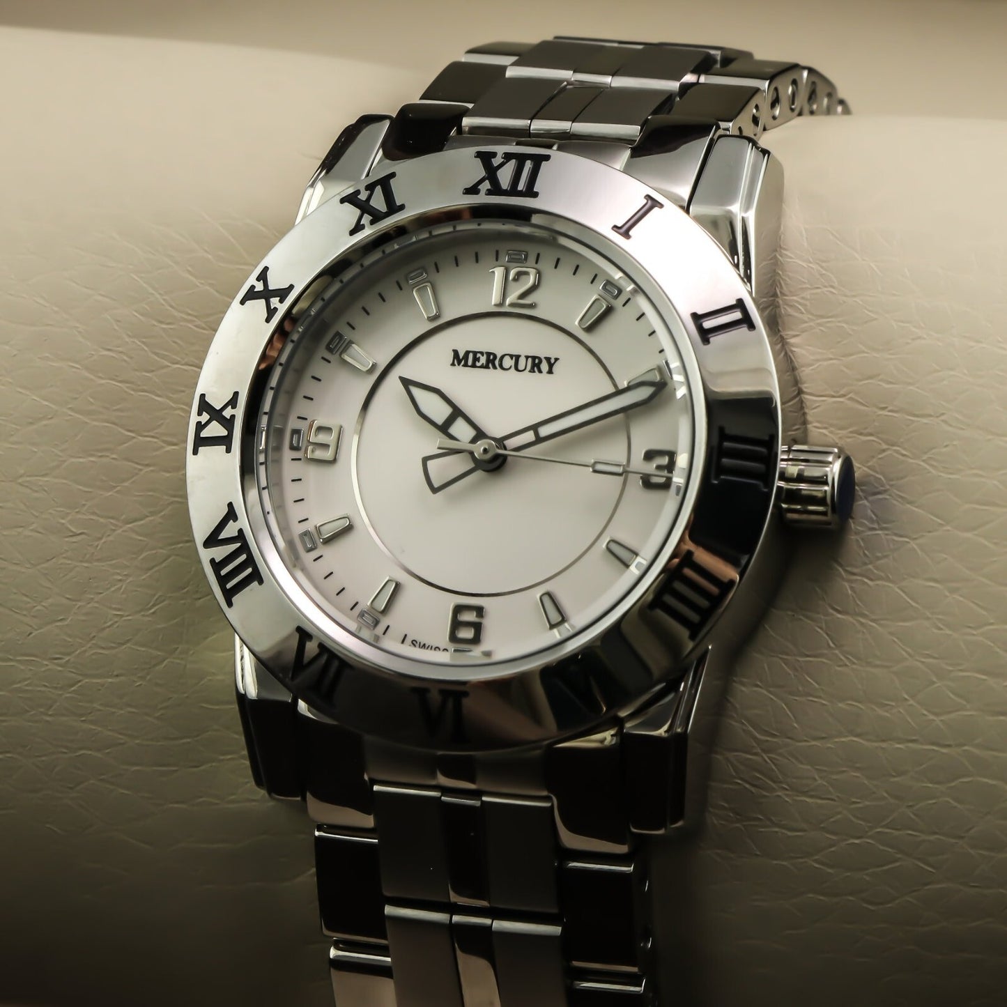 Mercury • Swiss Watch • Stainless Steel • 36mm • Quartz • 5ATM • ME10230