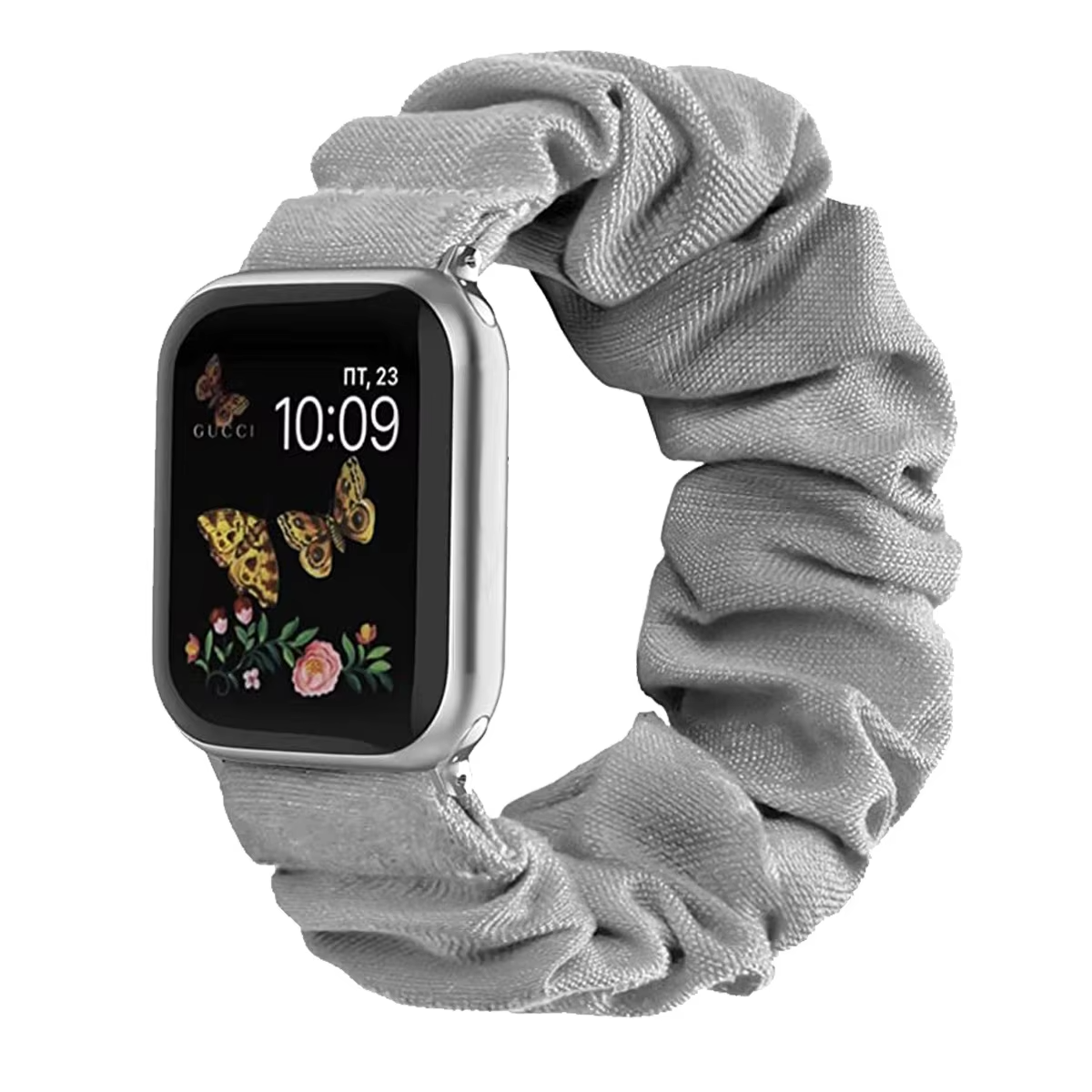 Faux Cotton iWatch Band • Compatible With Apple Watch • 38/40/41 or 42/44/45/49