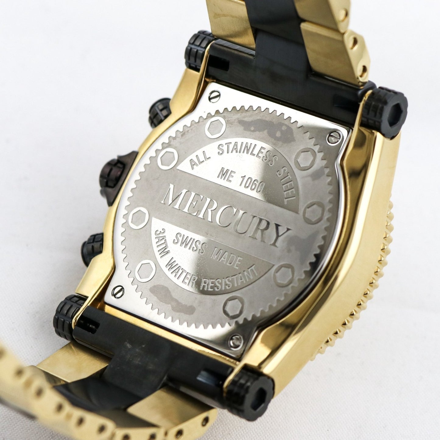 Mercury • Swiss Chronograph Watch • Stainless Steel • 45mm • Quartz • ME1060