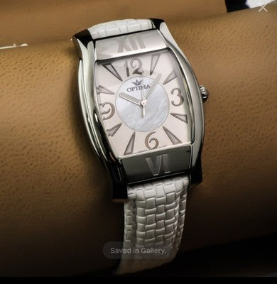 Optima • Swiss Watch • 38x24mm • Women’s • Stainless Steel Quartz 5ATM • OSL244