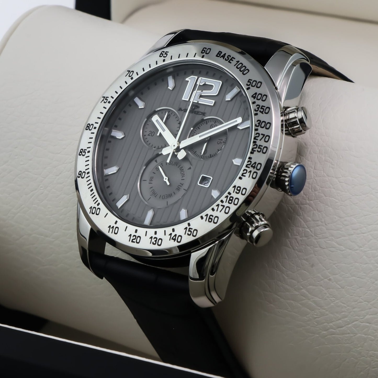 Murex • Swiss Chronograph Watch • Stainless Steel • 45mm • Quartz • 5ATM