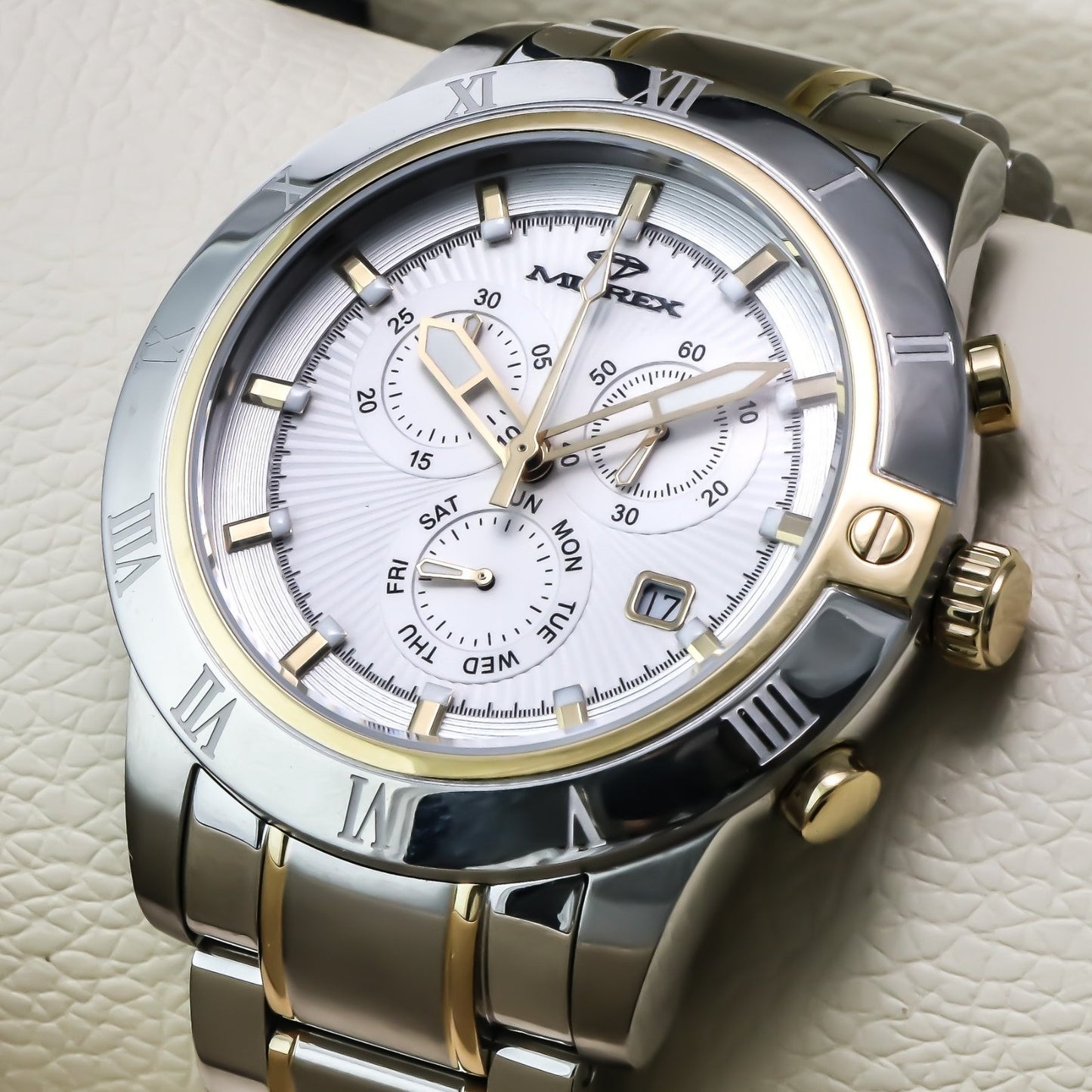 Murex • Swiss Chronograph Watch • Stainless Steel • 45mm • Quartz • MUC541
