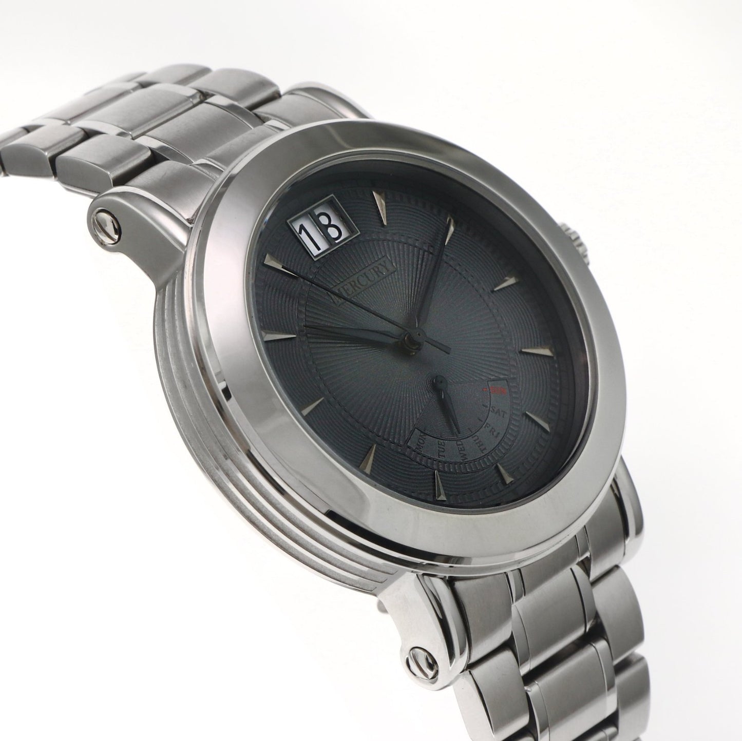 Mercury • Swiss Chronograph Watch • Stainless Steel Quartz • 45mm • 5ATM • ME290