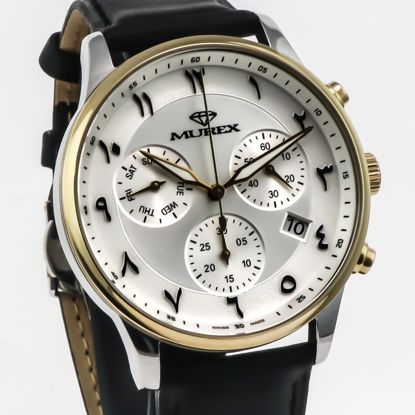 Murex • Swiss Chronograph Watch • Stainless Steel • 44mm • Quartz • MUC607