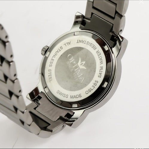 Optima • 36.45mm • Mother Of Pearl • Swiss Watch • Women's • Quartz