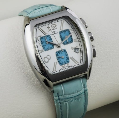Murex •40x43mm • Swiss Chronograph Watch • WR30M • ISC588-SL-1 • Date • SubDay