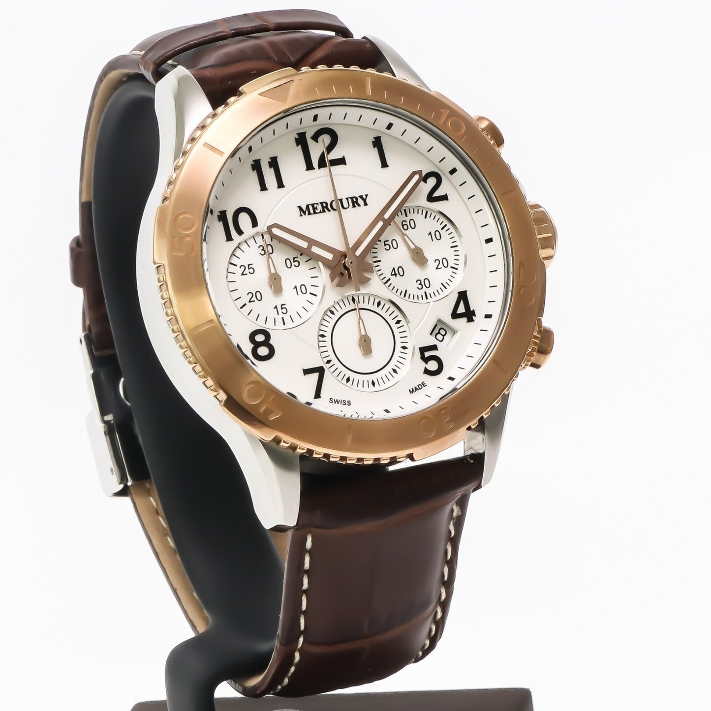 Mercury • 46mm • Swiss Chronograph • Date • 5 ATM • ME390-SRL-1