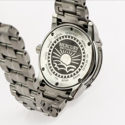 Mercury Swiss Watch • Women's • Stainless Steel Quartz • 38.5mm 10ATM • ME10240