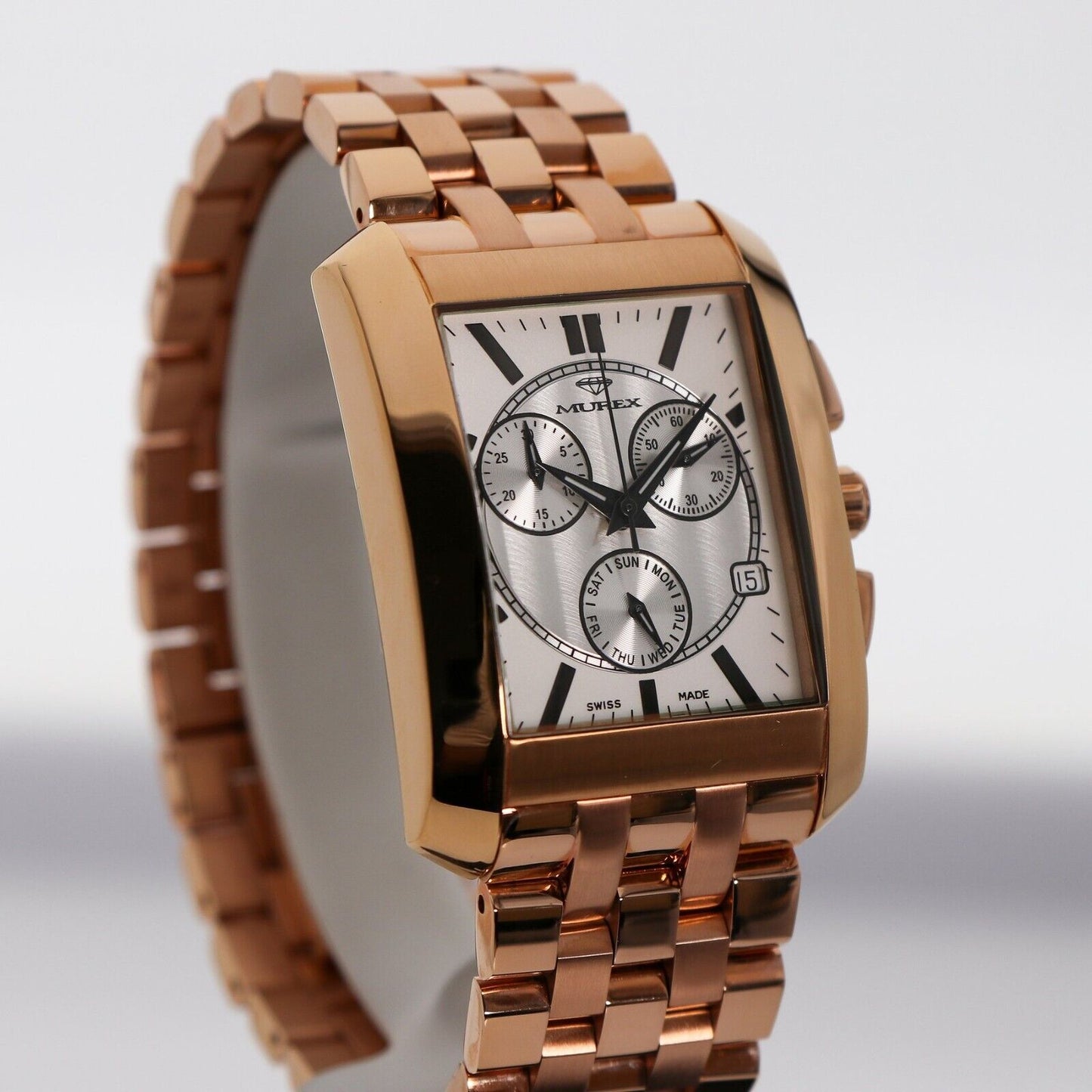 Murex • Swiss chronograph Watch • Stainless Steel • 46x33 mm 3ATM • ISC842-RR-1