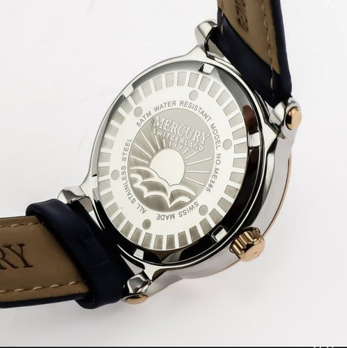Mercury • Swiss Watch • Stainless Steel & Rose Gold Quartz • 36mm • 5ATM ME385