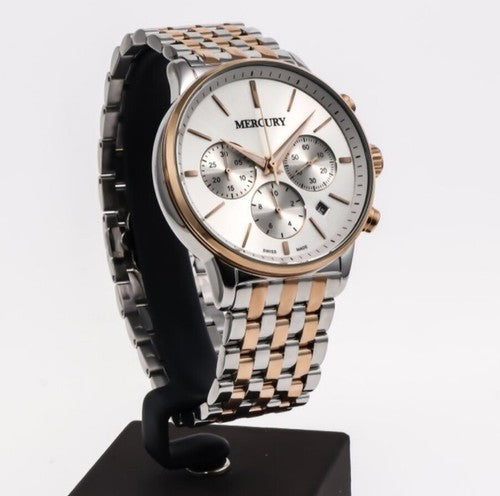 Mercury • Swiss Chronograph Watch • ME395-SR-1 • 47mm • Stop Second