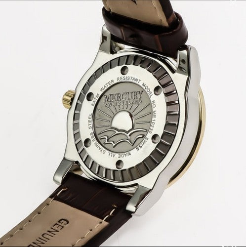 Mercury • Swiss Watch • Stainless Steel PVD Gold Quartz • 36mm • 5ATM • ME10230