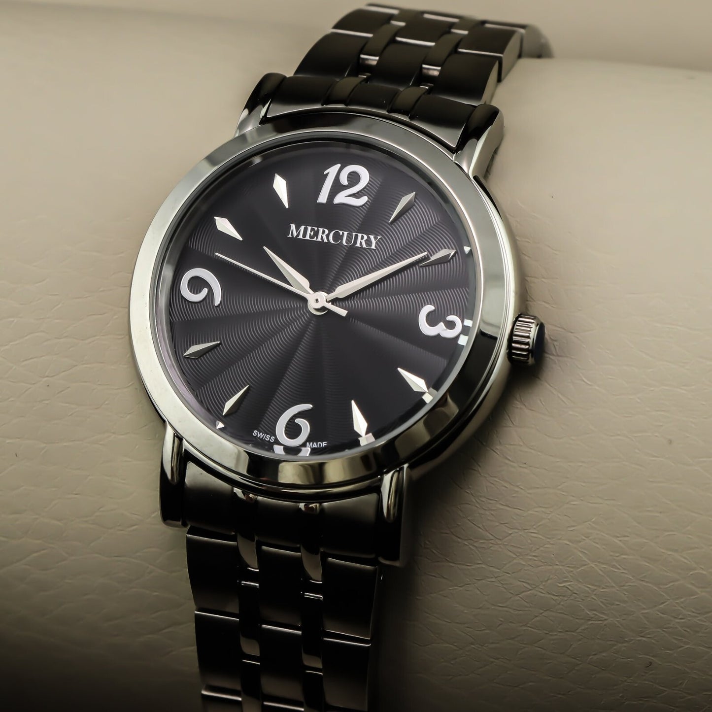 Mercury • Swiss Women's Watch • Stainless Steel • 36mm • Quartz • 5ATM