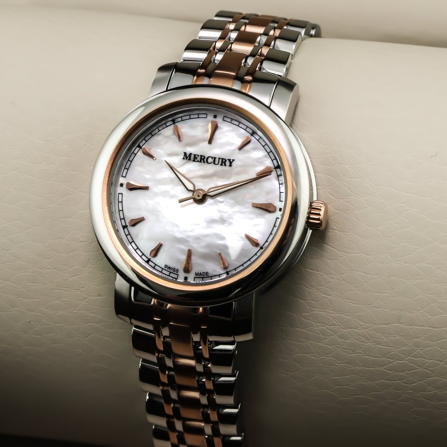 Mercury • Swiss Watch • Stainless Steel • 33mm • Quartz • 5ATM • ME380