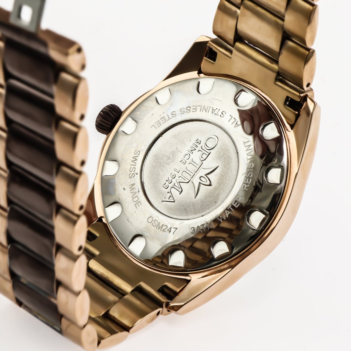 Optima • Swiss Watch • Stainless Steel • 44mm • Quartz • 3ATM • OSM247