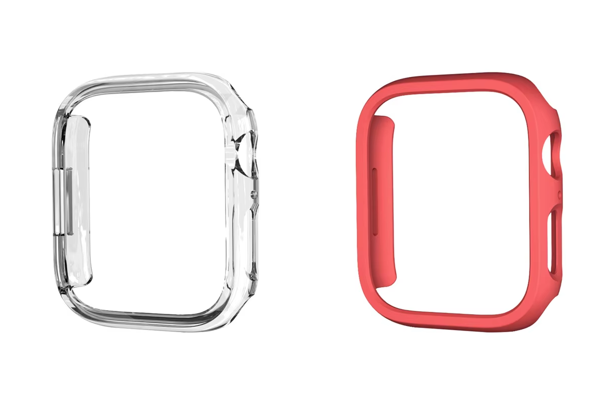 Apple Watch Case 42mm 46mm • Shockproof Hard PC Bumper Cover • Pack of 2