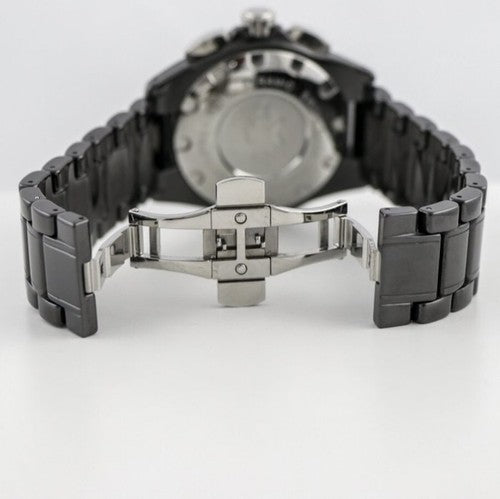 Optima • Swiss Chronograph Watch • OSC318-BS-3 • Date SubDay 43mm Ceramic Bezel