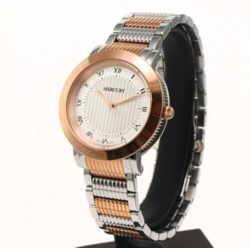 Mercury • Swiss Women's Watch • 36MM • PVD Rose Gold • WR50 ME430-SR-1