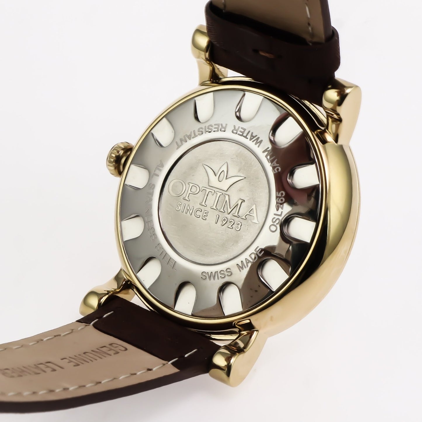 Optima • Swiss Watch • Stainless Steel • 39mm • Quartz • 5ATM • OSL265