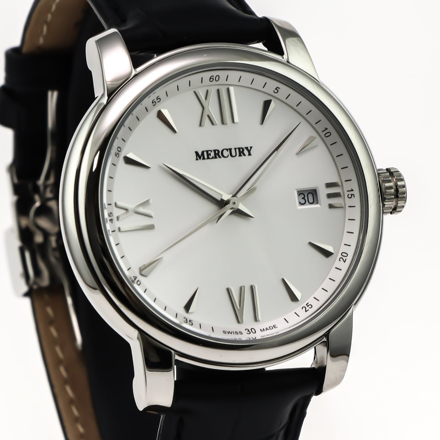 Mercury • Swiss Watch • Stainless Steel • Quartz • 41mm • 5ATM • ME410