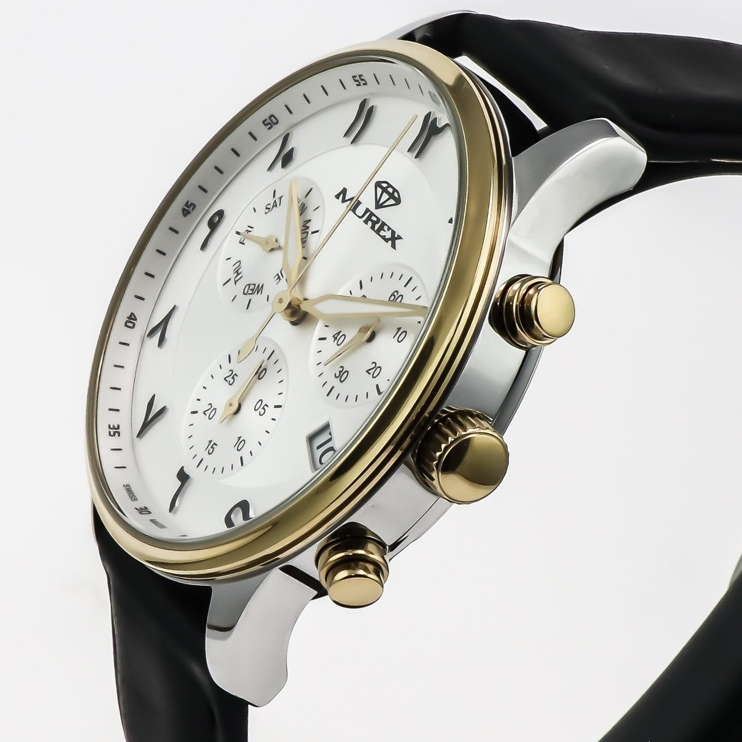 Murex • Swiss Chronograph Watch • Stainless Steel • 44mm • Quartz • MUC607